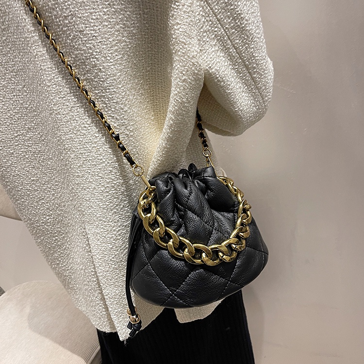 Túi đeo chéo JASMIN NOIR họa tiết kẻ ô hợp thời trang dành cho nữ