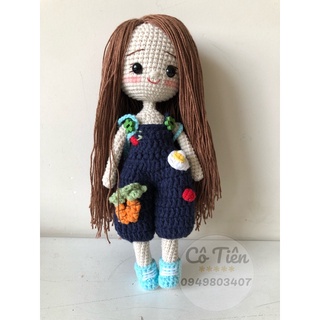 Búp bê bằng len-búp bê HandMade    - Búp bê bằng len Aria - búp p bê HandMade - Búp bê len - búp bê - doll doll.