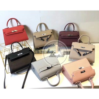 Túi Xách Nữ Thời Trang HM Da Sần 19cm Đủ Màu Lựa Chọn - LT027190B