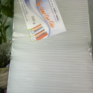 500 gr ống hút trắng trong phi 6- phi 8- Phi 12