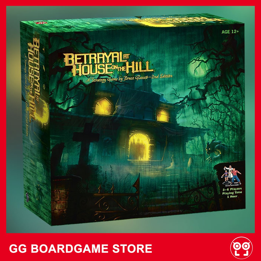Hộp game Betrayal at House on the Hill phiên bản tiếng Anh_ Game kịnh dị bàn chơi đặc sắc