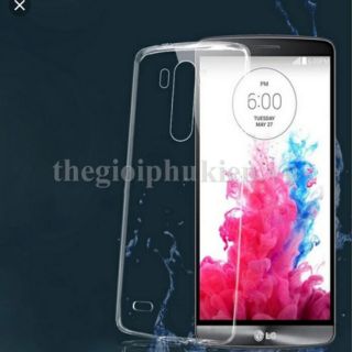 Ốp lưng dẻo silicon LG G4 siêu mỏng trong suốt