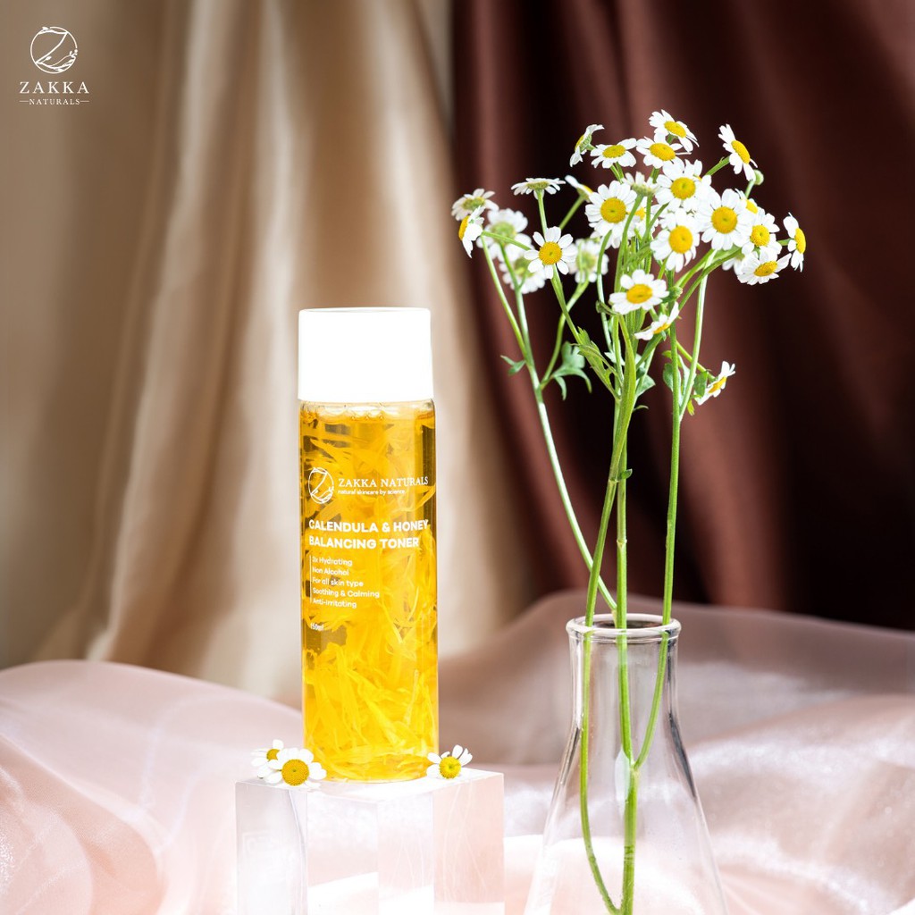 [Mã FMCGMALL -8% đơn 250K] Toner (Nước Cân Bằng) Hoa Cúc Zakka Naturals Calendula & Honey Balancing Toner 150ml | BigBuy360 - bigbuy360.vn