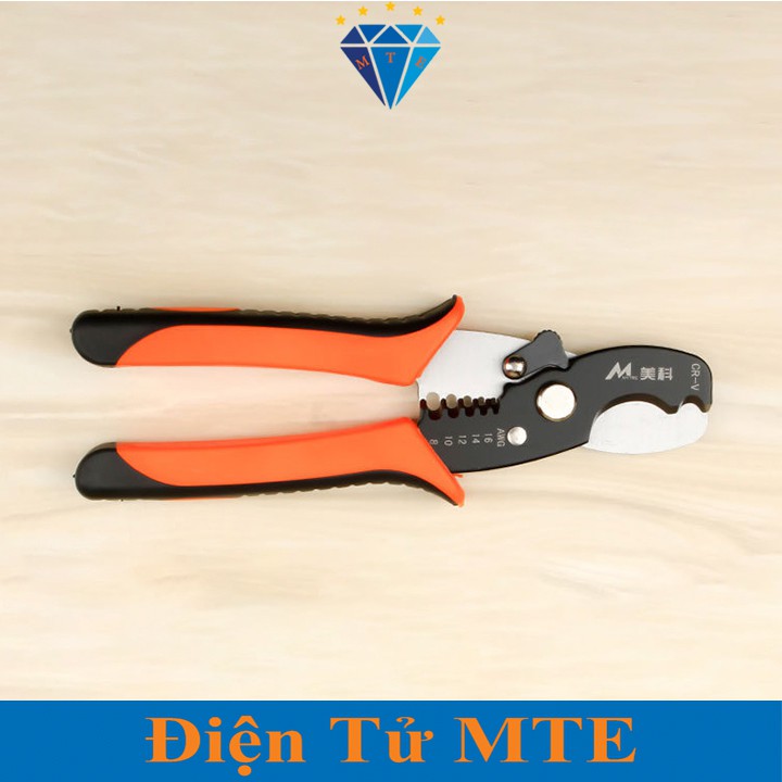 Kìm Cắt - Tuốt Dây Điện MYTEC 175mm