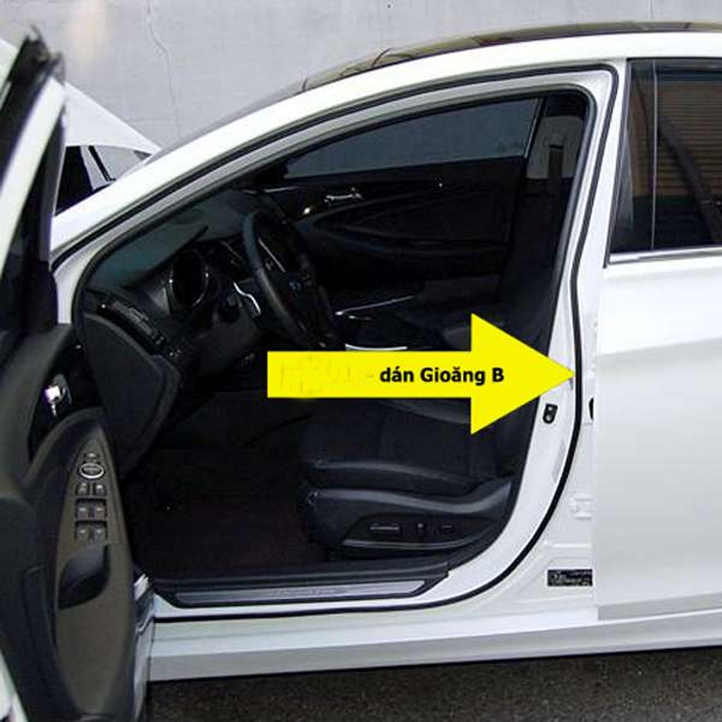 Gioăng cao su chống ồn chữ B dán băng keo 3M cho xe ô tô | BigBuy360 - bigbuy360.vn