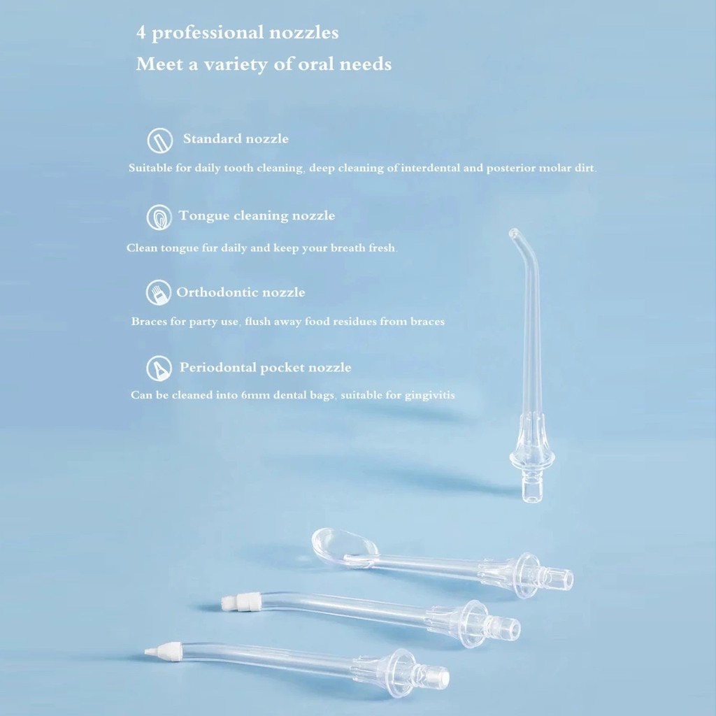 [CHÍNH HÃNG] TĂM NƯỚC Vệ sinh răng miệng Xiaomi Mijia/Soocas W3/ W3 Pro - BH 3 tháng