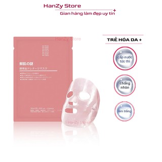 Mặt nạ Nhau Thai Cừu Cuống Rốn Nhật Bản dưỡng da cấp ẩm, tái sinh da mịn màng - HanZy Store