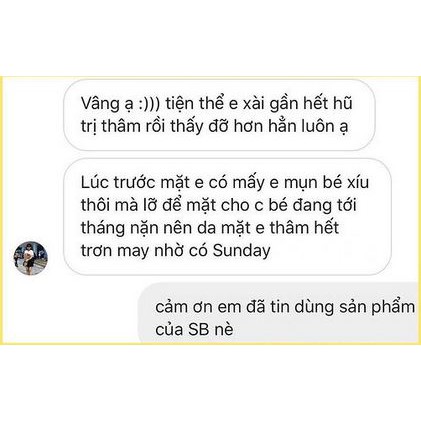 Kem thâm handmade Sunday Beauty