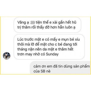 Kem thâm handmade Sunday Beauty