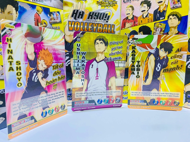 Gói Bộ Cờ Bóng Chuyền Haikyu!! Bộ Cờ Mở Rộng Đợt 4 -Trận Đấu Khốc Liệt HV-04