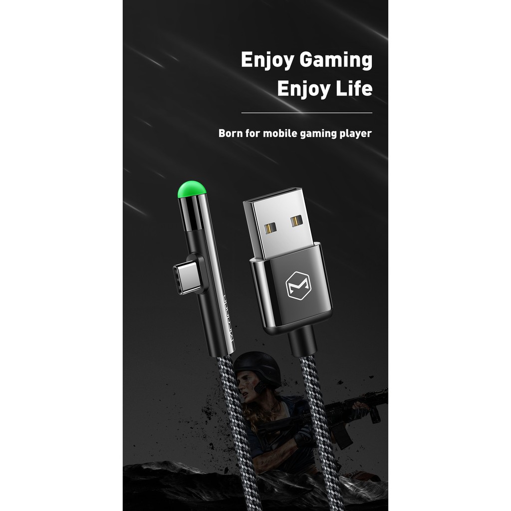 Dây Cáp Sạc Nhanh Loại C Mcdodo Dành Cho Samsung Huawei Xiaomi phone CA-627/639