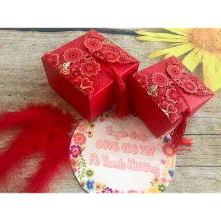 Combo Hộp đựng kẹo cưới cho khách