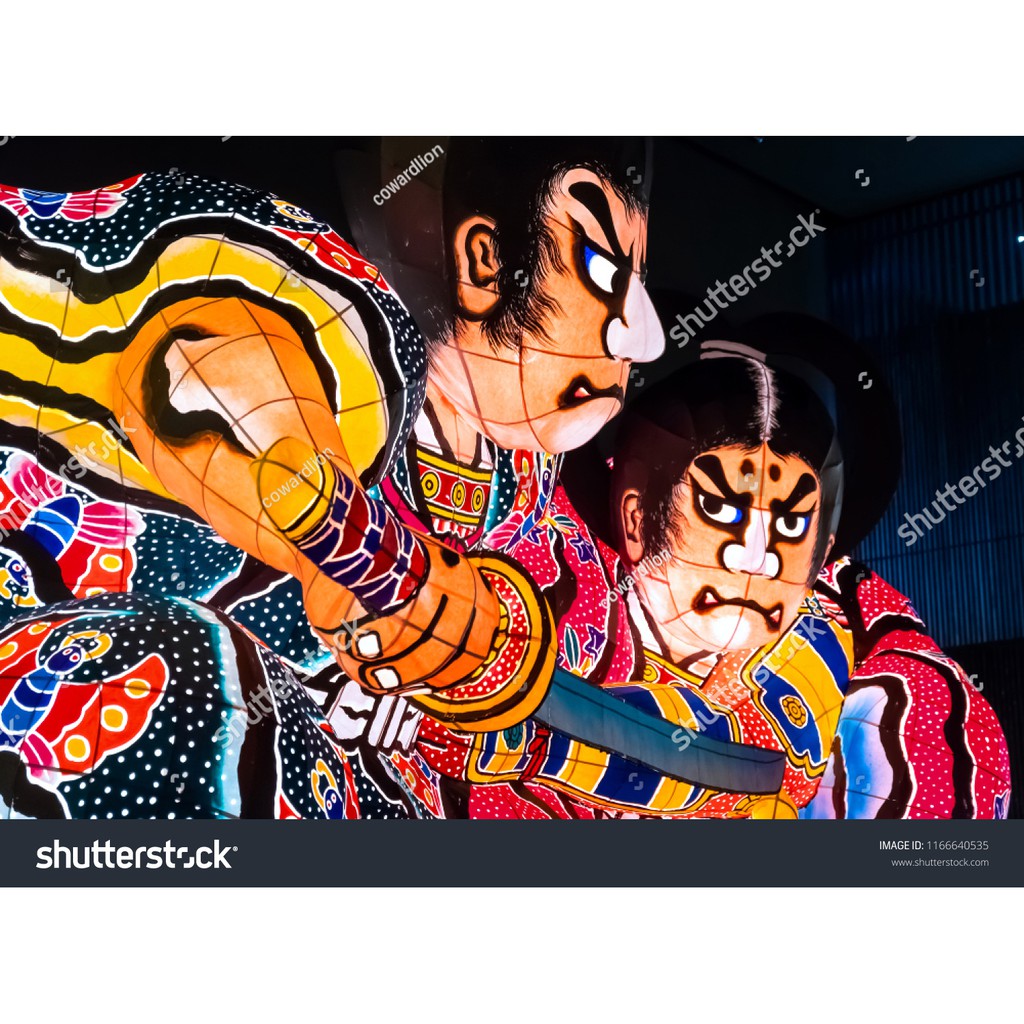 Tranh lụa 3d Samurai Nhật Bản SMRNB-04