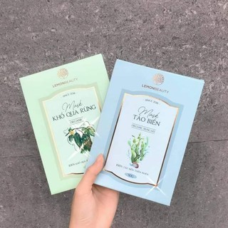 Mask khổ qua rừng tảo biển (tặng kèm que) mẫu cũ công ty sale xả kho