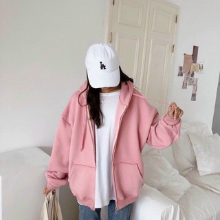 Áo hoodie nỉ bông, áo kéo khoá nỉ bông