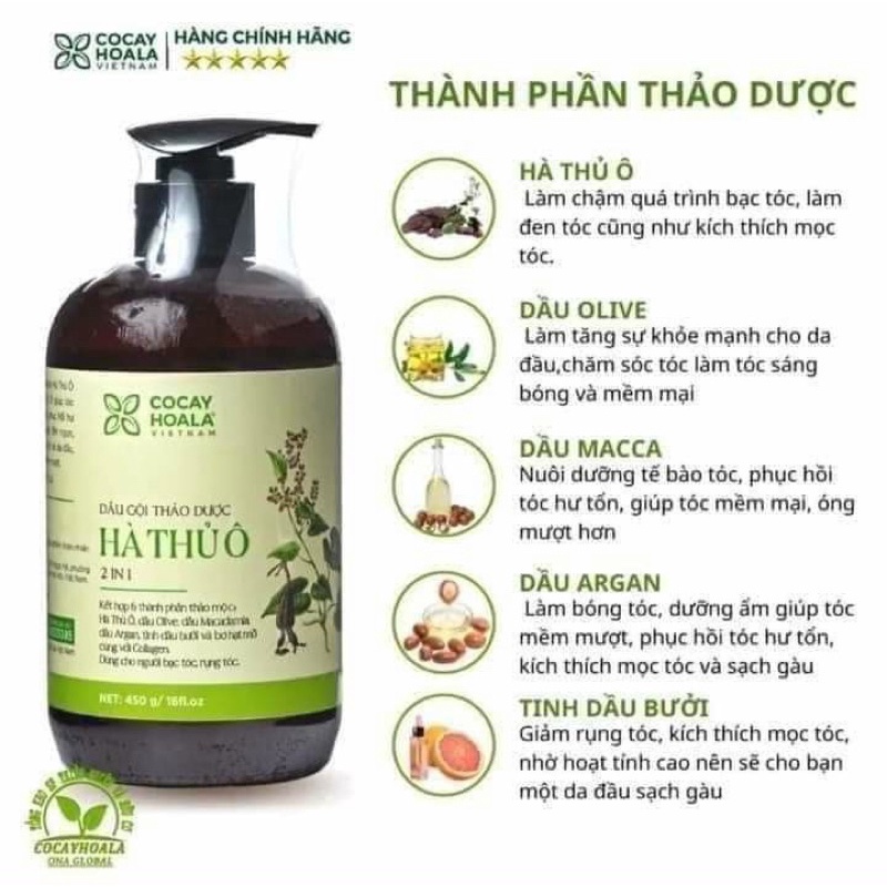 DẦU GỘI HÀ THỦ Ô
