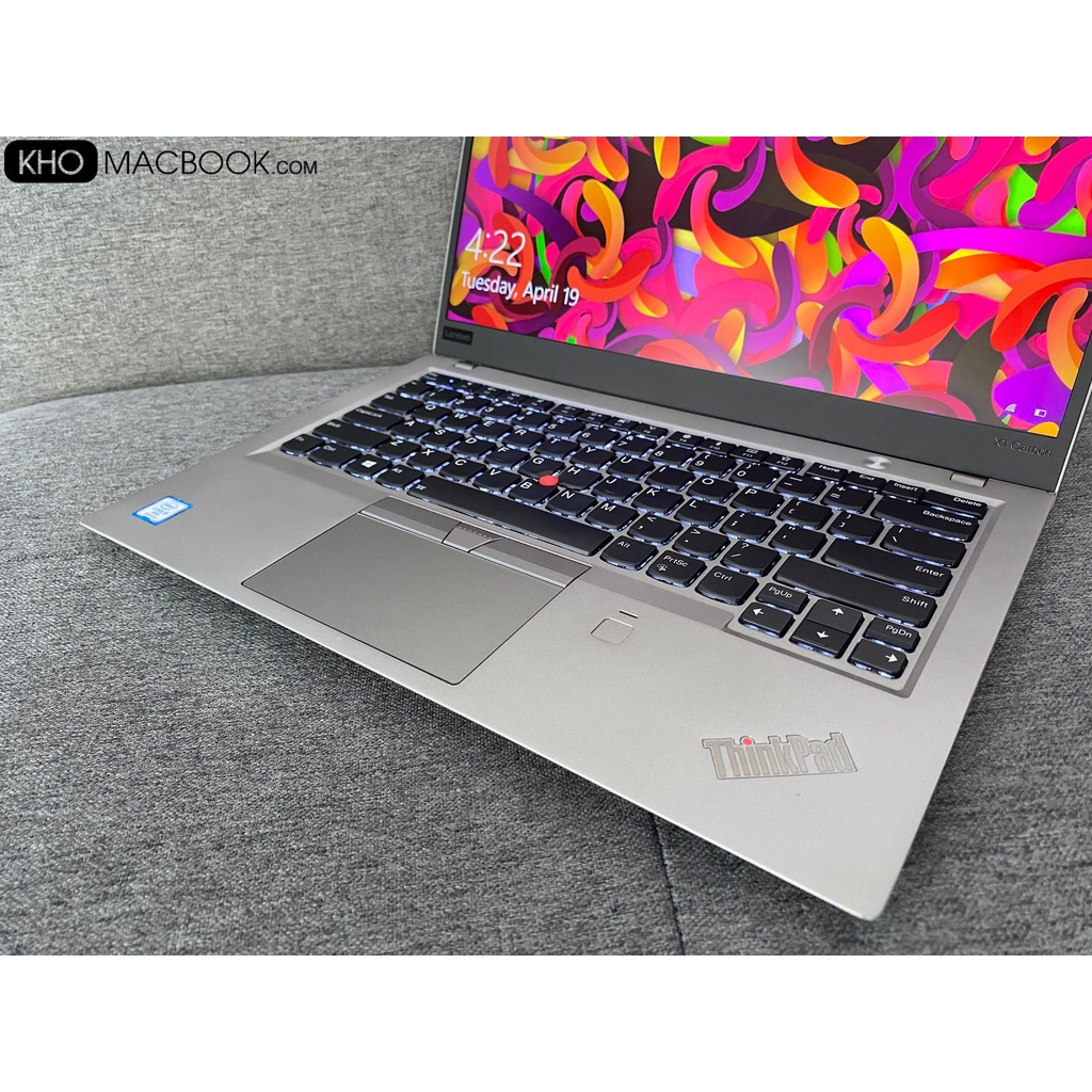 Laptop Thinkpad X1 Carbon Gen 6 i5-8350U RAM 8GB SSD 256G Màn 14' FHD