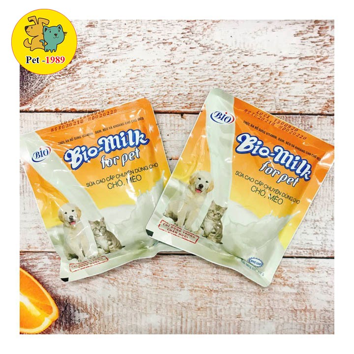 🐶Bio Milk 100gr Sữa cao cấp chuyên dùng cho chó, mèo🐶