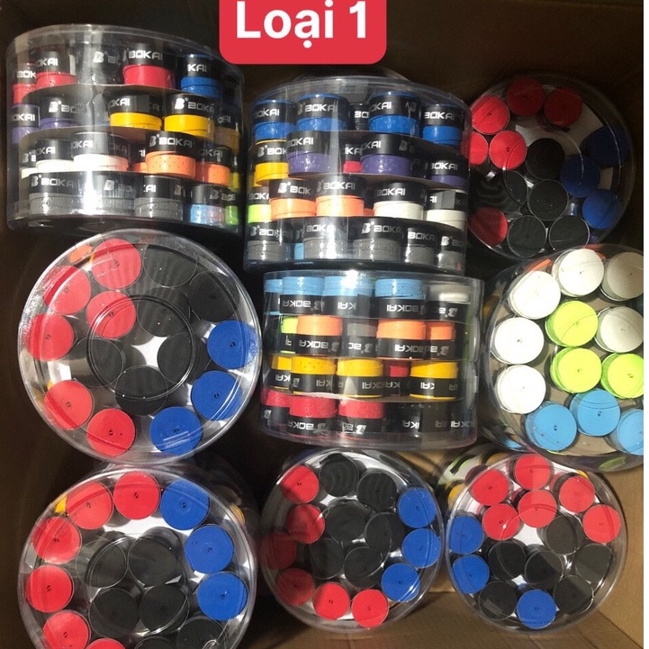 Combo 10 chiếc Quấn Cán, Cuốn Cán Vợt Tennis Và Vợt Cầu Lông Chống Trơn