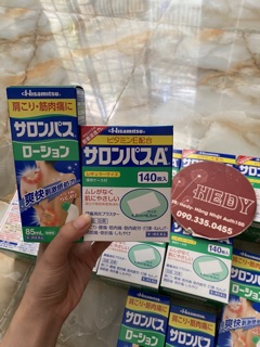 Cao Dán Salonpas Nhật HISAMITSU 140 miếng