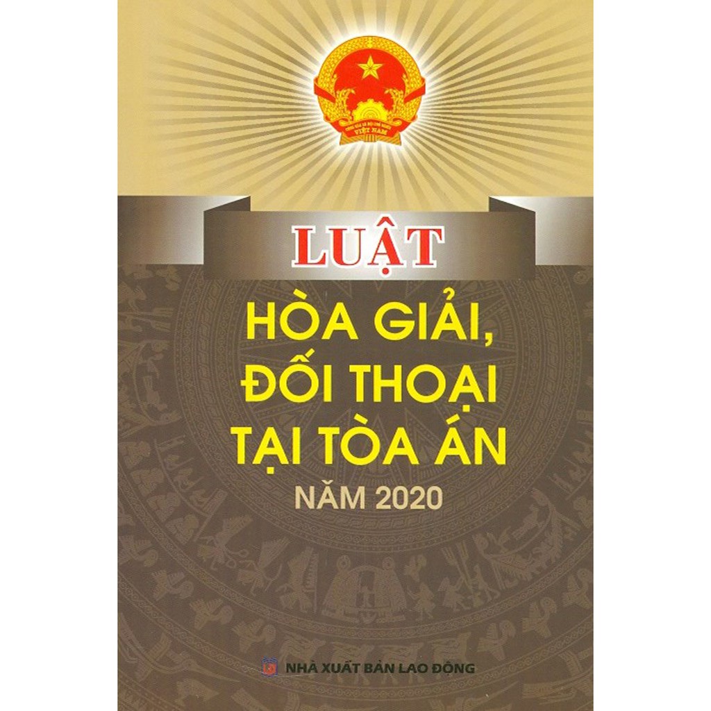 Sách - Luật hòa giải, đối thoại tại tòa án