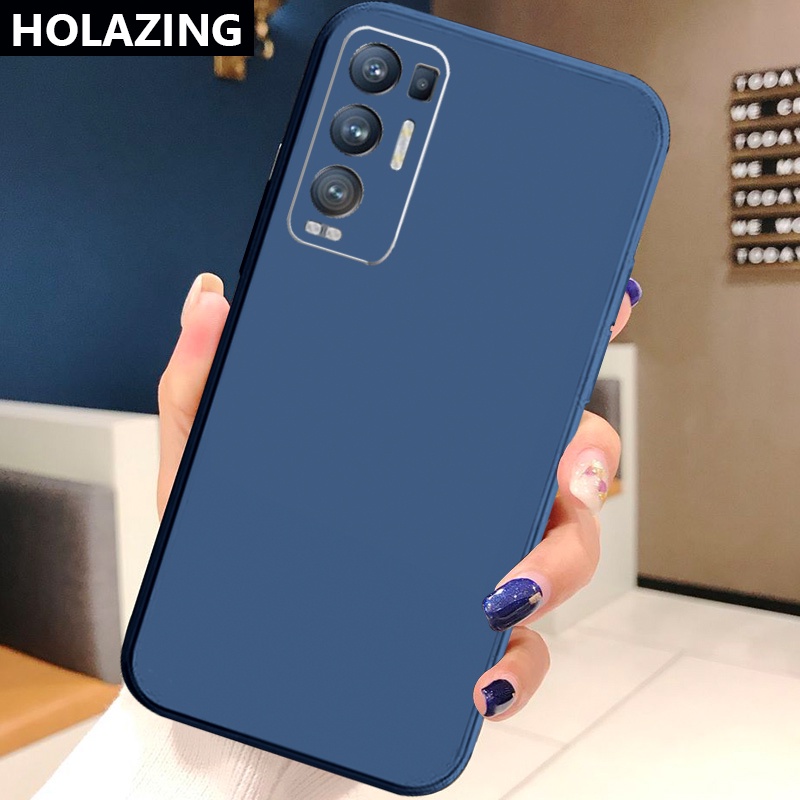 Ốp Điện Thoại Silicon Mềm Viền Vuông Cho OPPO Reno6 Z 5G Reno 5 Pro 4 4G 3 Reno2 Z F