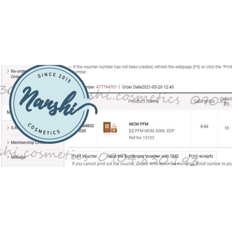 Nước Hoa MCM EDP 2021 30ml