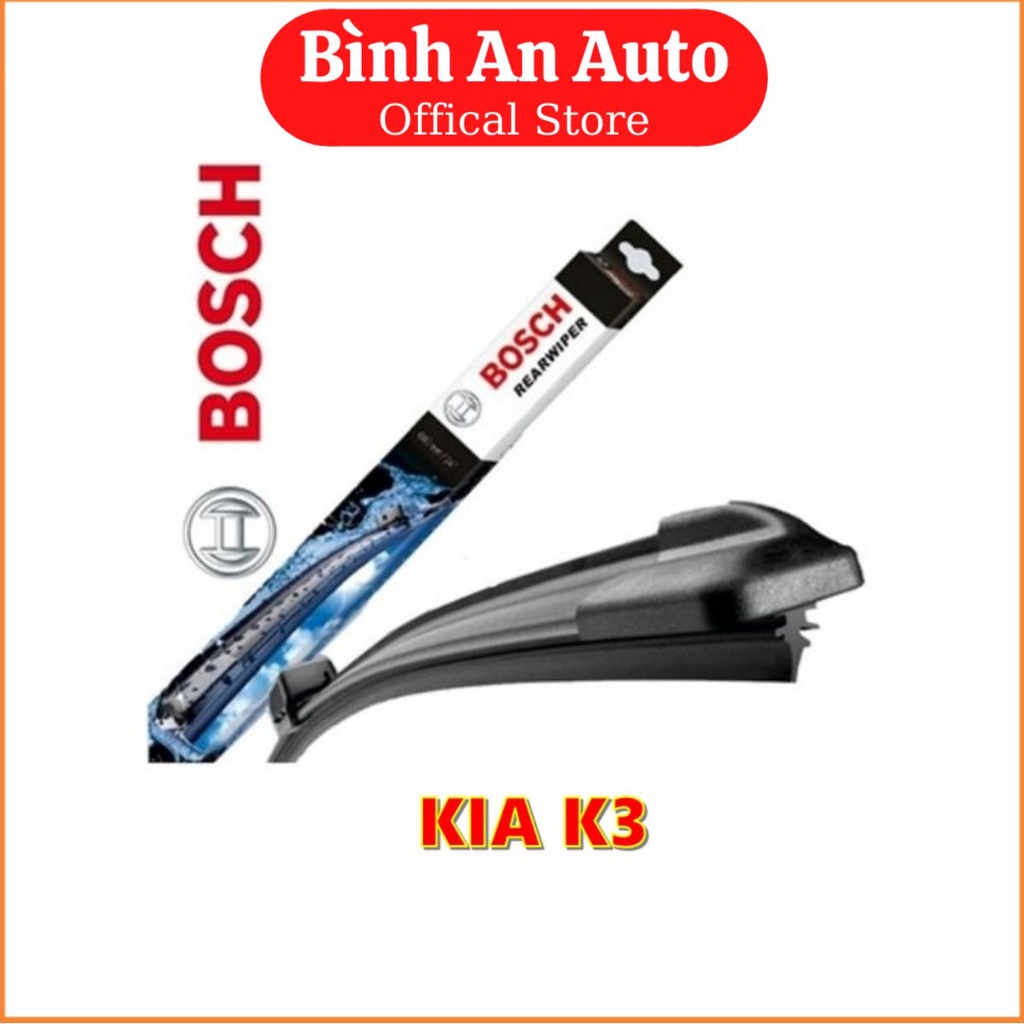 Cần gạt mưa KIA K3 không xương Silicone hãng BOSCH - Bình An Auto