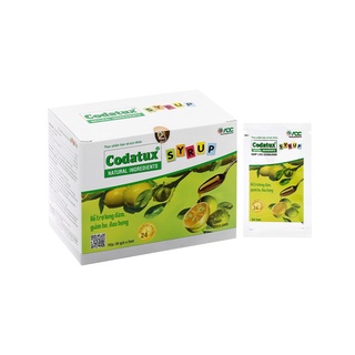 Codatux - Syrup hỗ trợ long đàm giảm ho (Hộp 30 gói)