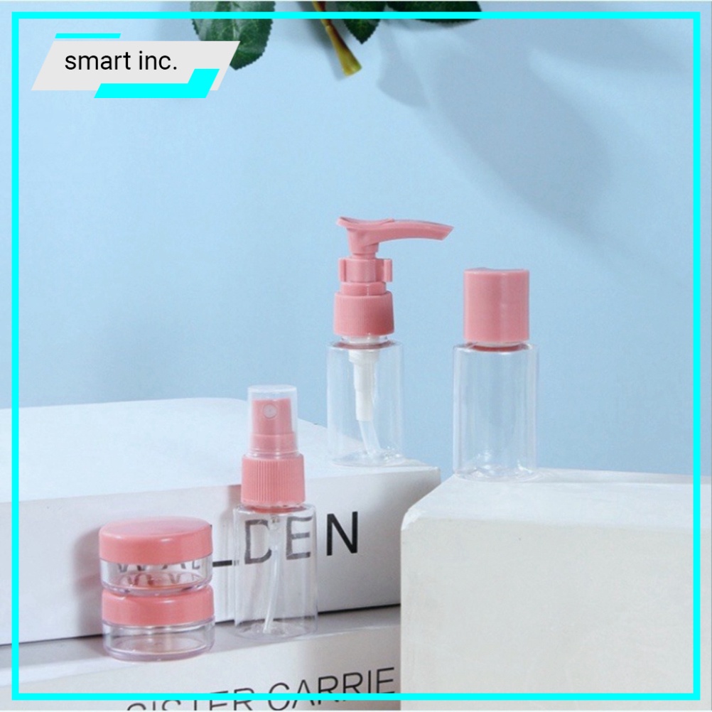 Túi Đựng Mỹ Phẩm Mini Lọ Bộ Chiết Mĩ Phẩm Dầu Gội Sữa Tắm Houseware Đi Du Lịch Travel
