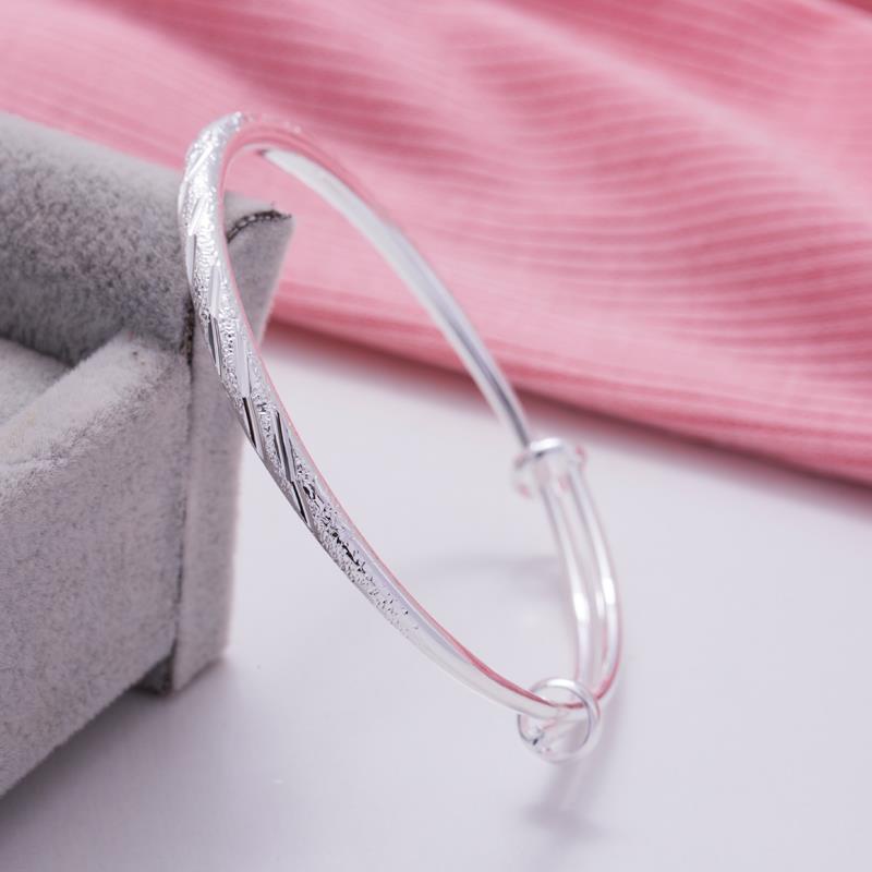 Vòng Tay Mạ Bạc Hình Sao Băng Thời Trang Hàn Quốc
