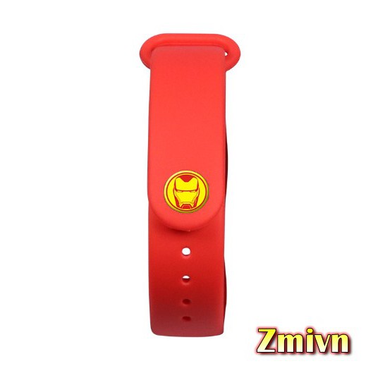 Combo 3 dây đeo kèm nút Miband 3/4 Avengers