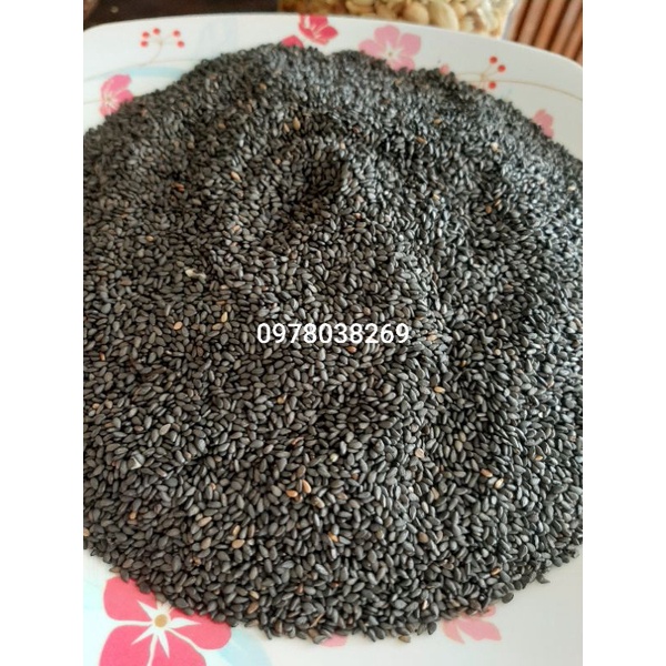 Hũ 500g mè đen rang giòn