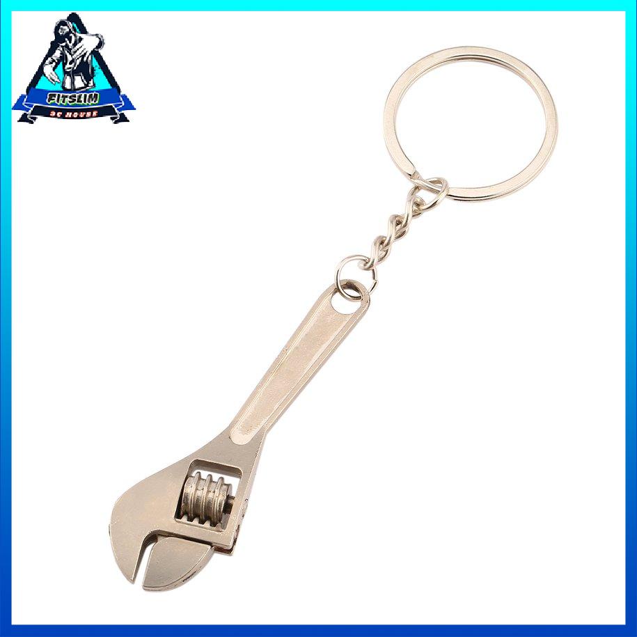Công cụ sáng tạo có thể điều chỉnh bằng kim loại nhỏ Cờ lê chìa khóa Vòng đeo chìa khóa [8/14]