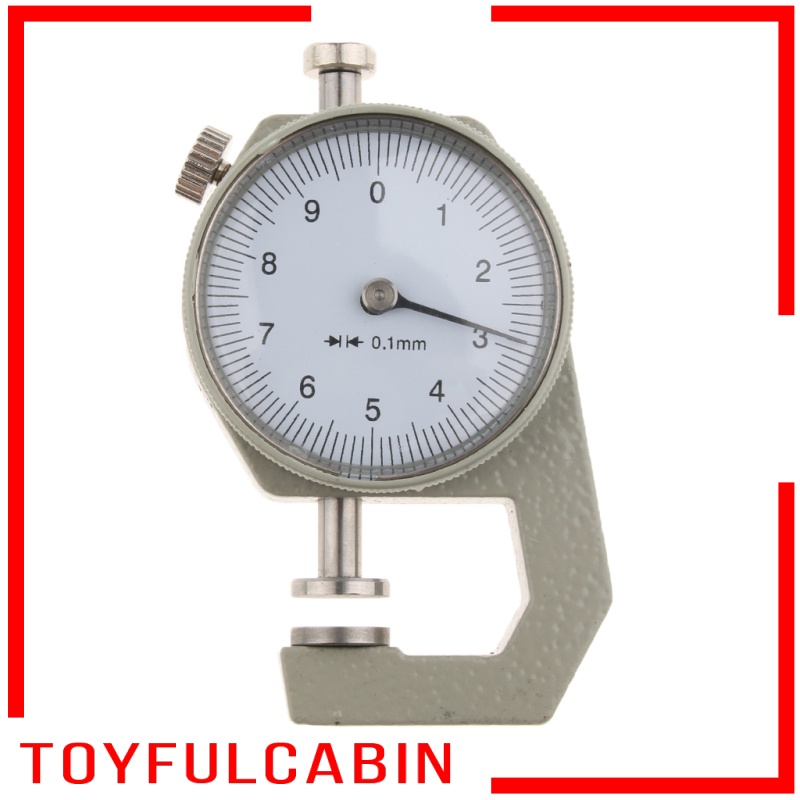Thước Đo Độ Dày 0-10mm Chuyên Dụng Cho Đồ Trang Sức / Da / Kim Loại