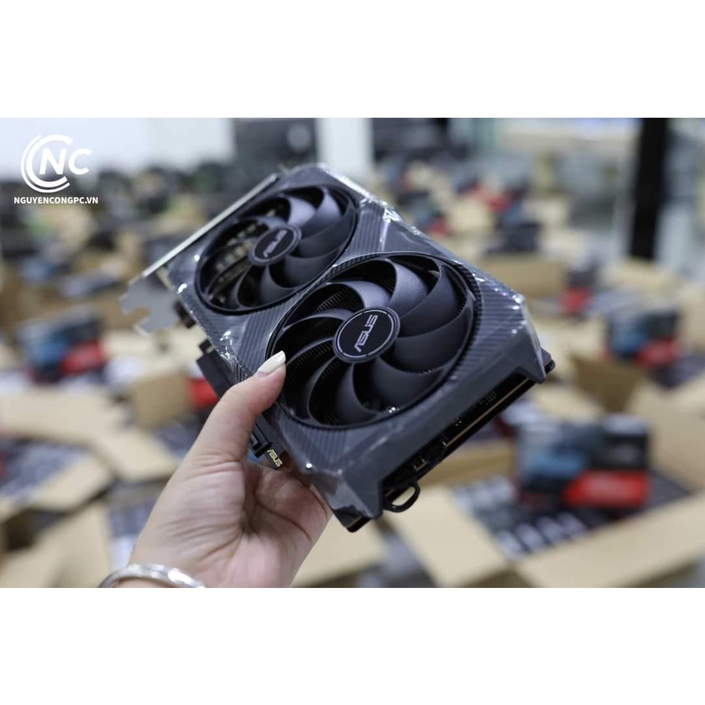 Card màn hình Asus DUAL RX 6500 XT O4G - BH 3 năm