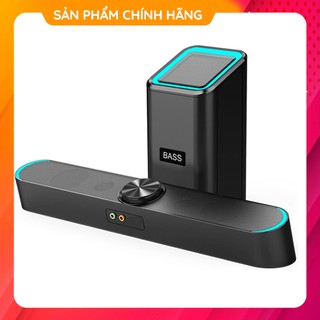 Loa Nghe Nhạc Loa Thanh Vi Tính Bluetooth Gaming Soundbar SADA D238 Kèm BASS Siêu Trầm Dùng Cho Máy PC, Laptop, Tivi