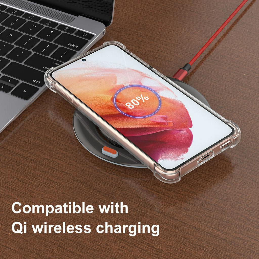 Ốp Điện Thoại Trong Suốt Chống Sốc Cho Samsung Galaxy S23 S22 S21 S20 S8 S9 S10 Note 10 20 Ultra 20Ultra Plus FE A54 5G