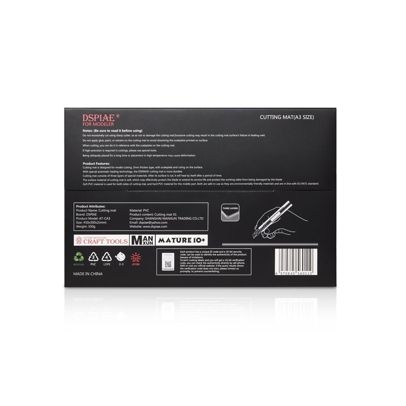Tấm Cắt Mô Hình DSPIAE khổ size A2 A3 A4
