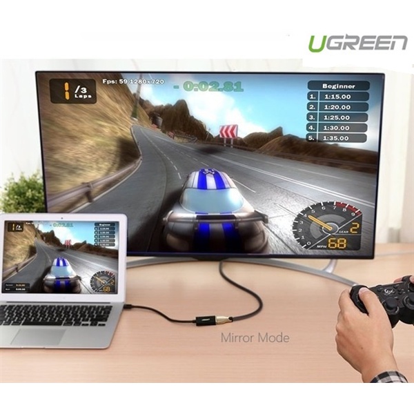 Cáp chuyển Mini Displayport sang HDMI Full HD  Ugreen 10461 - Hàng Chính Hãng