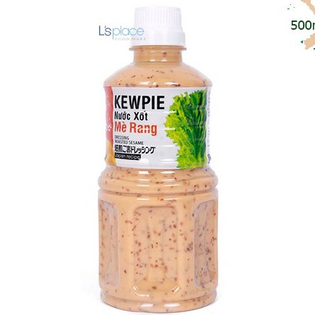 Nước xốt mè rang Kewpie chai 500ml /1L