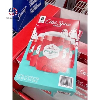 Set 5 lăn khử mùi - old spice pure sport 5 chai