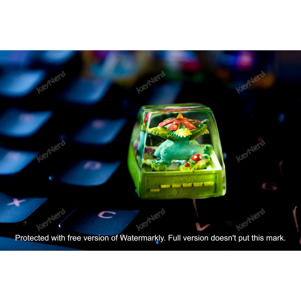 Keycap resin pokemon - nút bàn phím cơ - artisan