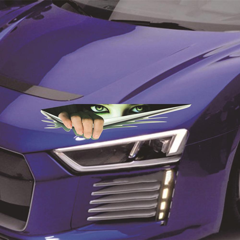 Miếng Dán Trang Trí Xe Hơi Họa Tiết Vui Nhộn