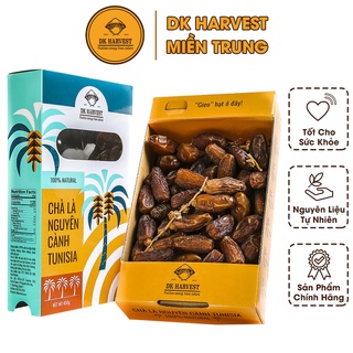 Chà là nguyên cành dk harvest nhập khẩu tunisial - hộp 450g - chà là sấy khô tự nhiên - không chất bảo quản