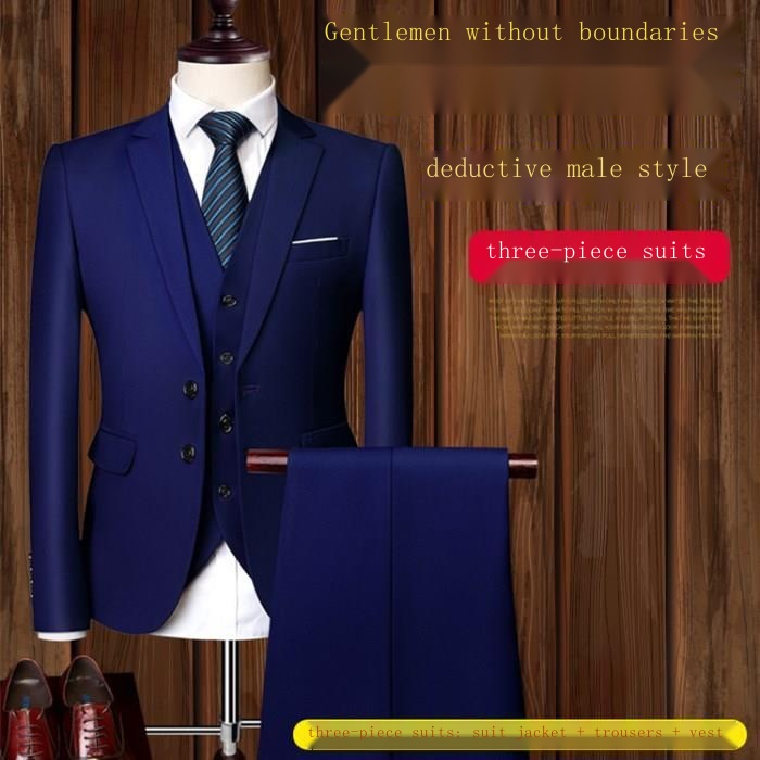 Áo Khoác Blazer Thiết Kế Sang Trọng Thời Trang Công Sở Cho Nam（Áo khoác đơn）
