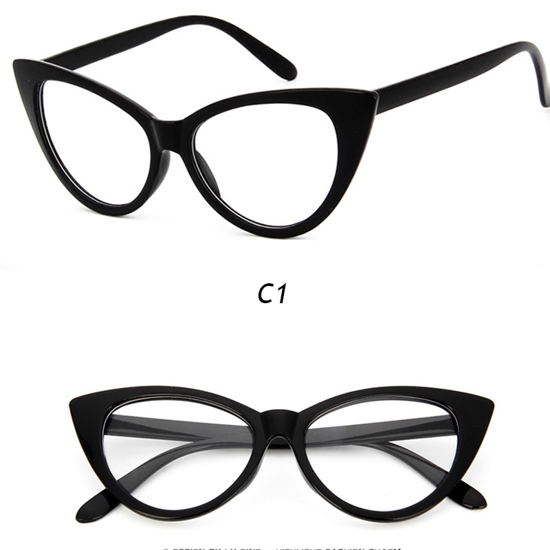 Mắt kính chống bức xạ kiểu mắt mèo hợp mốt thời trang