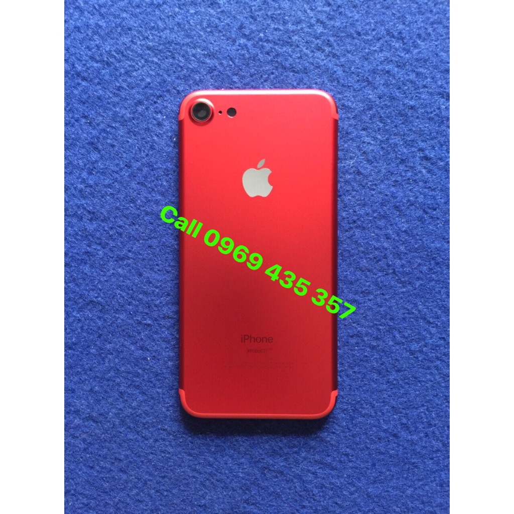 Vỏ Iphone 7 Zin màu đỏ, tặng kèm bộ nút