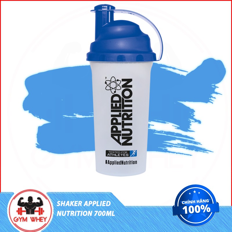 Bình Nước Thể Thao Shaker Thương Hiệu Applied Chất Liệu Nhựa BPA Free 700ml - An Toàn Cho Người Dùng Authentic 100%
