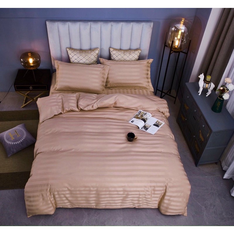 BỘ GA KHÁCH SẠN CHUẨN 3F - Chất cotton